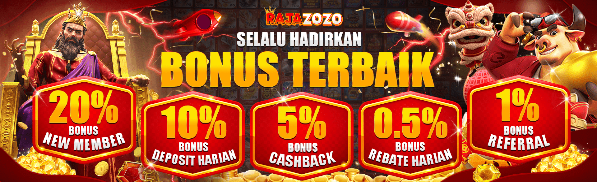 RAJAZOZO BONUS